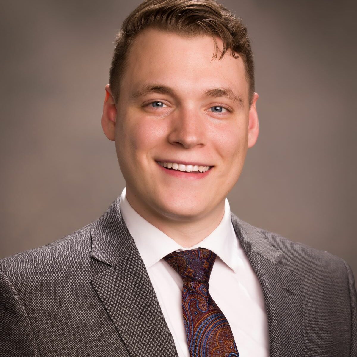 Headshot of Social Media and Events Specialist Tanner Weyland